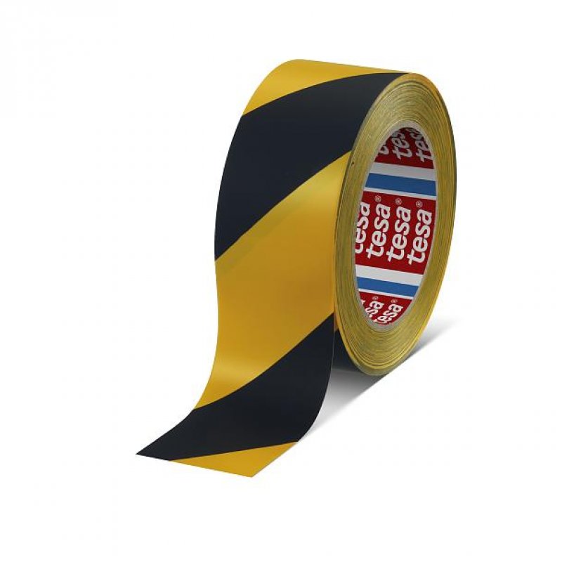 tesa® 4169 černožlutá prémium značkovací páska | hanak-trade.cz
